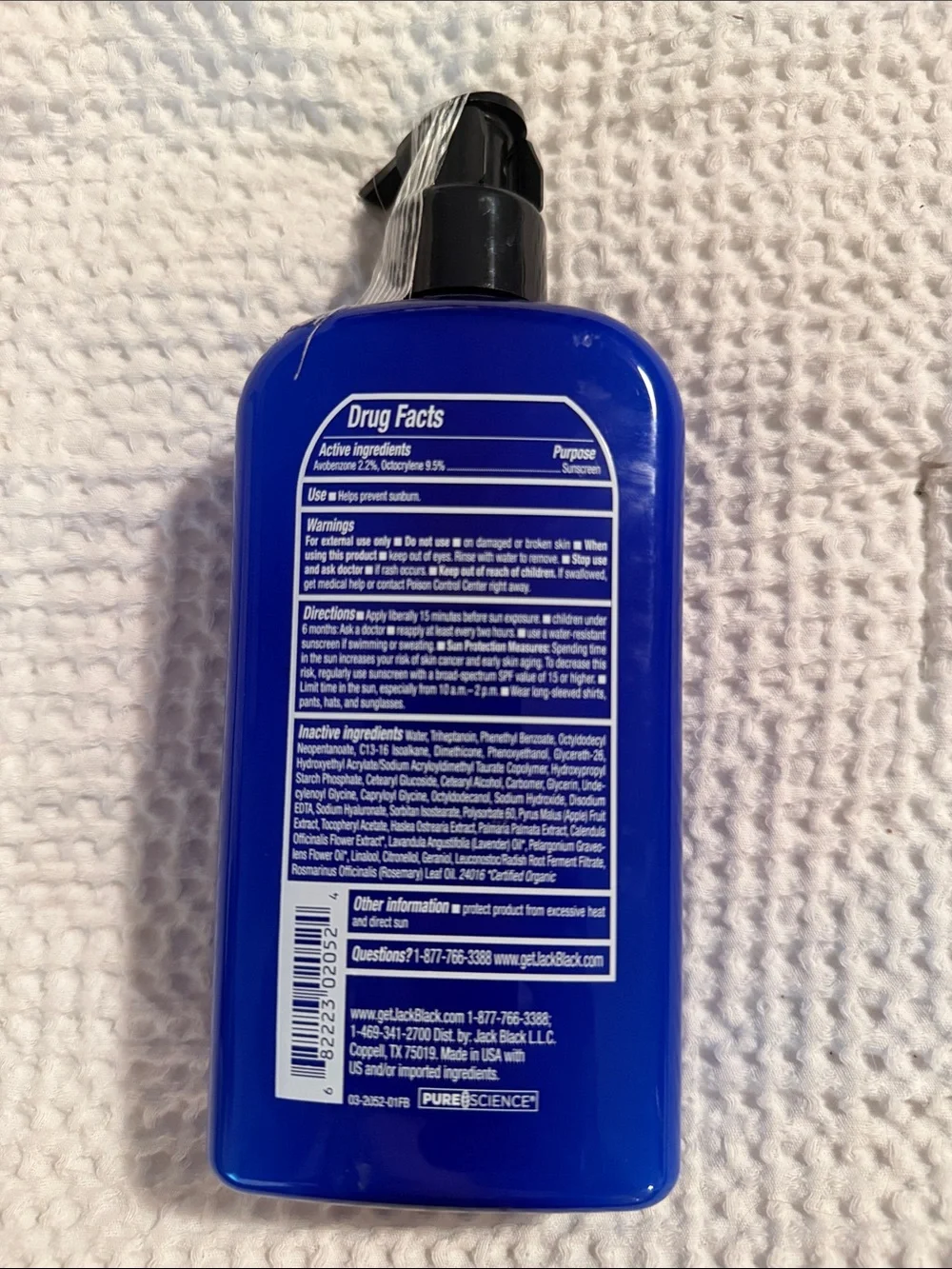 Jack Black Double-Duty Face Moisturizer SPF 20